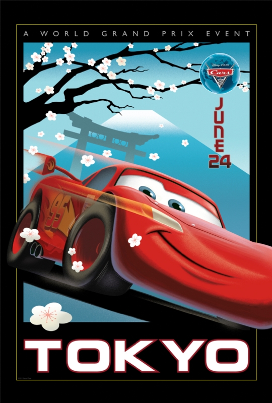 pixar cars 2 posters. First Look: #39;Cars 2′ Posters