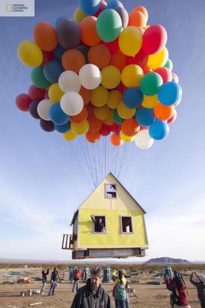 pixar up house. Pixar#39;s �Up� house re-created