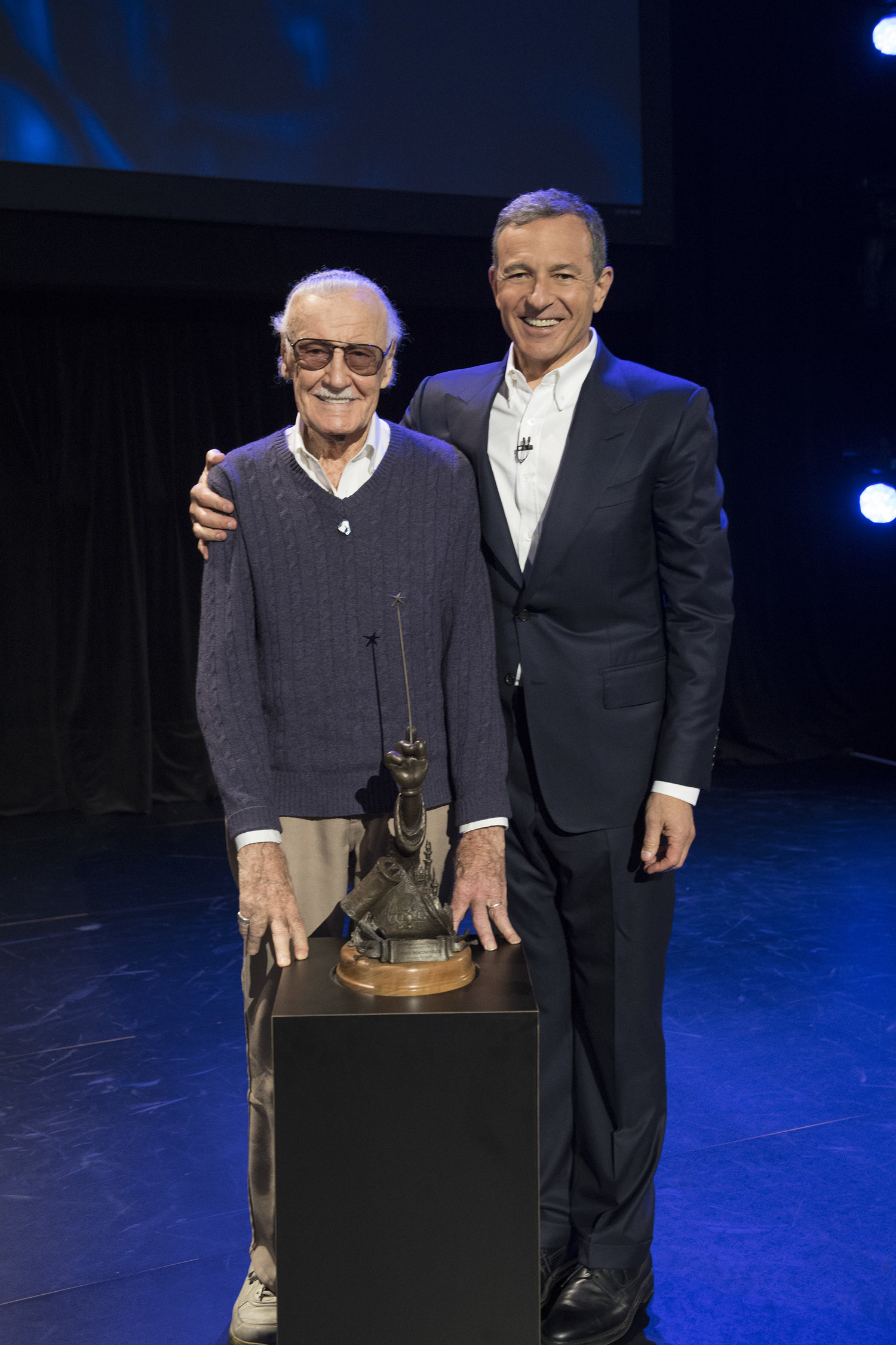 STAN LEE, ROBERT A. IGER (CHAIRMAN AND CHIEF EXECUTIVE