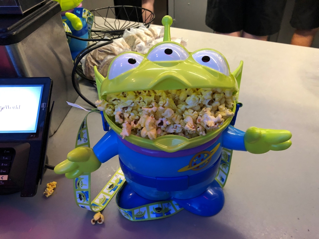 Sneak Peek Alien Popcorn Bucket WDW Daily News