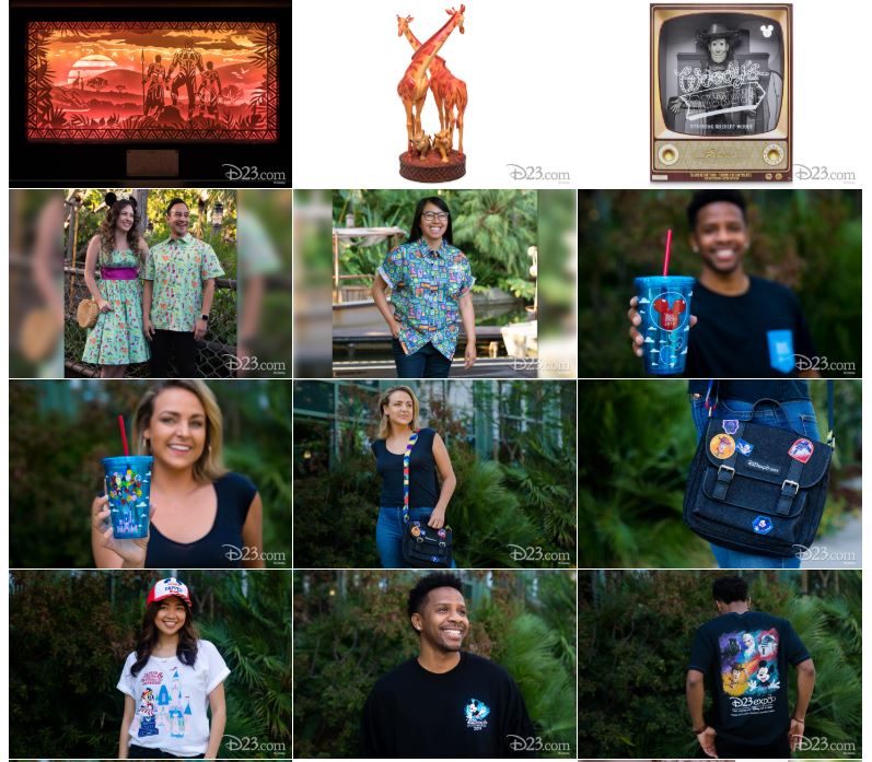 Disney Unveils Advance Look At Limited Edition Merchandise For D23 Expo 19 Wdw Daily News