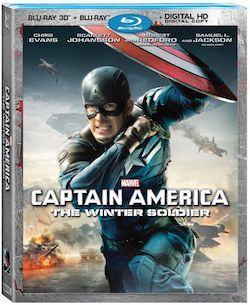 captain america the winter soldier Blu RAy