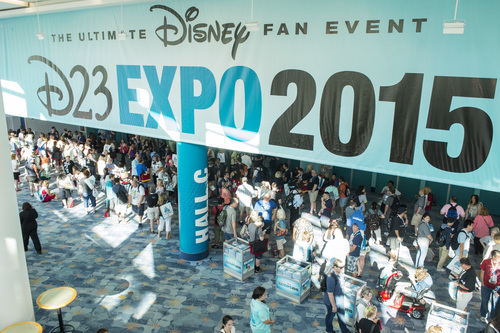 D23 EXPO 2015 - D23 EXPO, the ultimate Disney fan event, brings together all the past, present and future of Disney entertainment under one roof. Taking place August 14-16, this year marks the fourth D23 EXPO at the Anaheim Convention Center and promises to be the biggest and most spectacular yet. (Photo by ABC/Image Group LA via Getty Images)