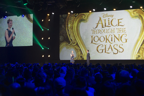 D23 EXPO 2015 - D23 EXPO, the ultimate Disney fan event, brings together all the past, present and future of Disney entertainment under one roof. Taking place August 14-16, this year marks the fourth D23 EXPO at the Anaheim Convention Center and promises to be the biggest and most spectacular yet. (Disney/Image Group LA) MIA WASIKOWSKA, SEAN BAILEY