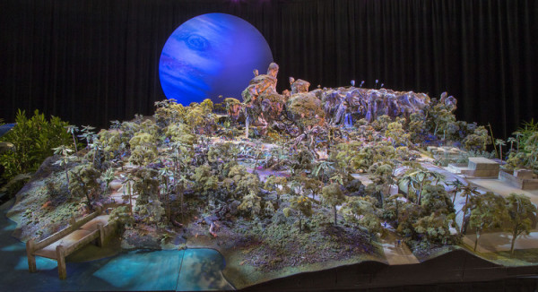 Disney Parks at D23 EXPO 2015 -- The Walt Disney Parks and Resorts show floor pavilion gives D23 EXPO 2015 guests an in-depth look at Pandora when they explore what’s to come for the AVATAR project at Disney’s Animal Kingdom at Walt Disney World Resort in Florida, with models, images, and exhibits on display. (Paul Hiffmeyer/Disney Parks)