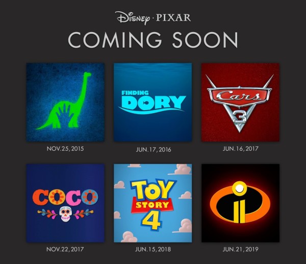 Disney-Pixar-Films-Through-2019