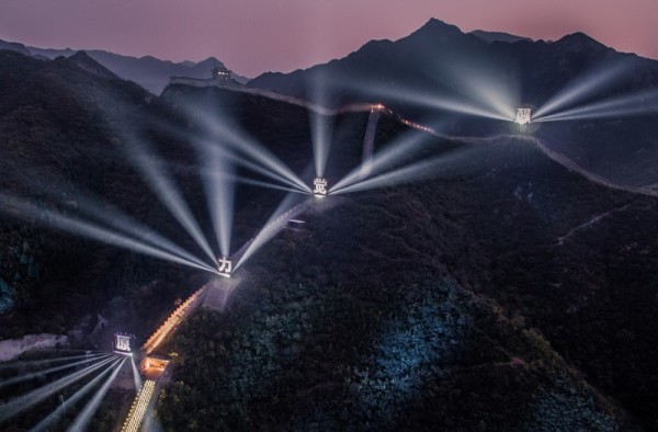 Star Wars: The Force Awakens on the Great Wall (PRNewsFoto/The Walt Disney)