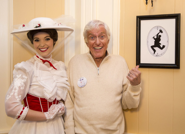 DICK VAN DYKE CELEBRATES 90TH BIRTHDAY AT DISNEYLAND-- Disney Legend Dick Van Dyke celebrates his 90th birthday with friends and family at Disneyland park in Anaheim, Calif., on Sunday, Dec. 13. Van Dyke's birthday celebration included a special presentation inside the Mary Poppins-themed eatery, Jolly Holiday Bakery Caf, and a cavalcade down Main Street, U.S.A., where thousands of Disneyland park guests serenaded the entertainment icon with "Happy Birthday." (Paul Hiffmeyer/Disneyland)