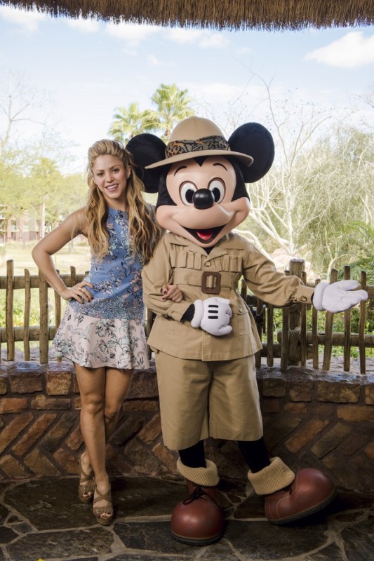 Shakira walt disney world