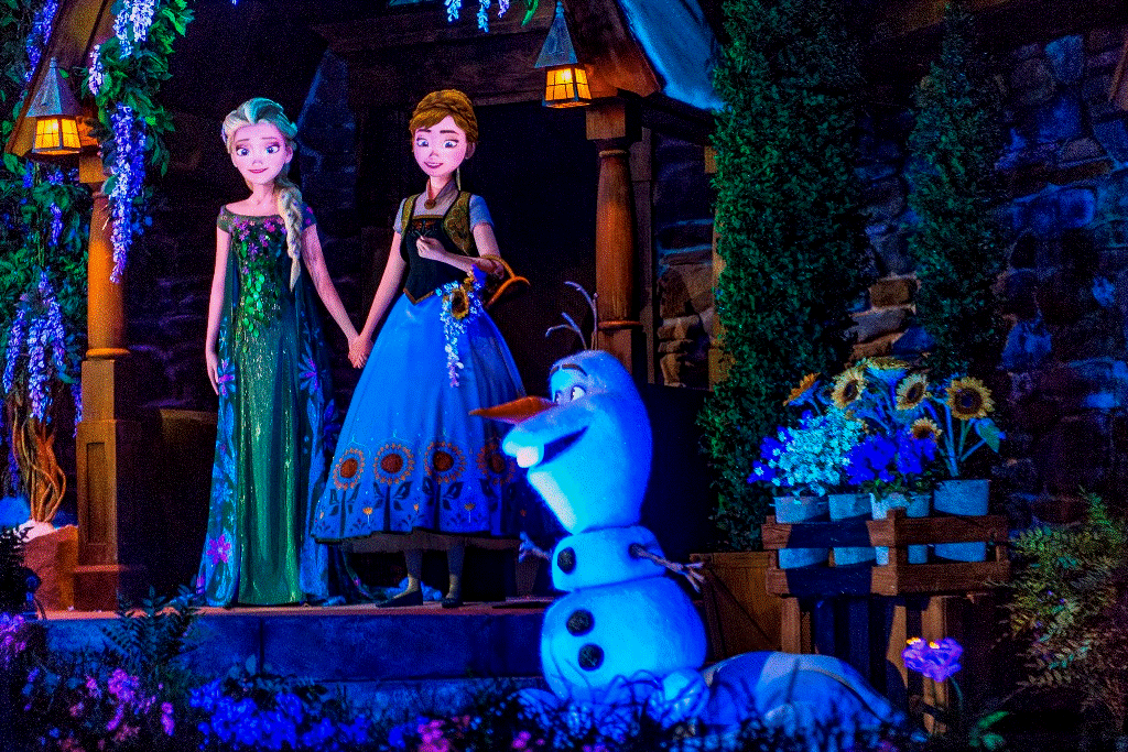 Frozen Ever After Epcot Anna Elsa Olaf