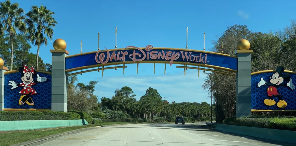 First Look – Photo of the New Colors on the Entrance to Walt Disney ...